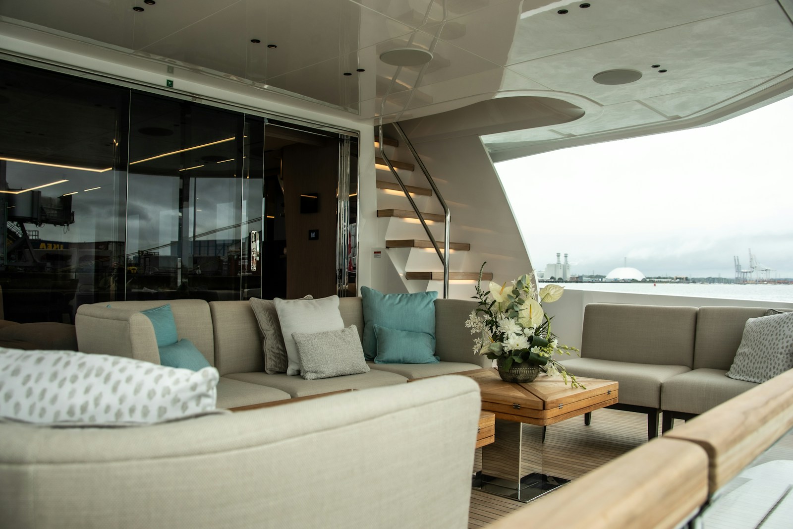 Yacht interior lighting